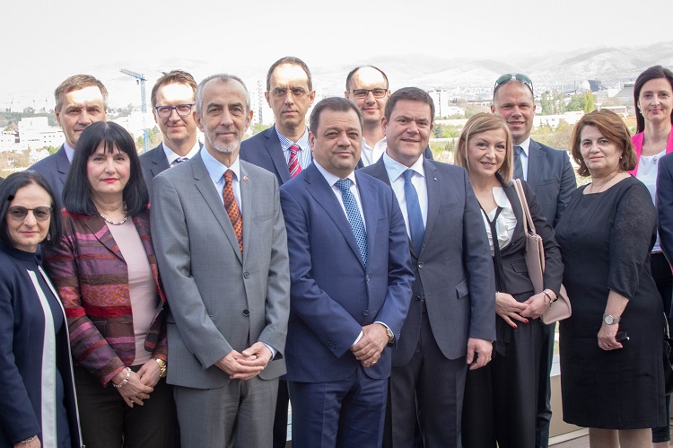 ВИЦЕПРЕМИЕРОТ АНЃУШЕВ НА СРЕДБА СО СЛОВЕНЕЧКИ КОМПАНИИ – ВЛАДАТА ДАВА СИЛНА ПОДДРШКА ЗА НОВИ ИНВЕСТИЦИИ И ПРОШИРУВАЊЕ НА ПОСТОЕЧКИ КАПАЦИТЕТИ