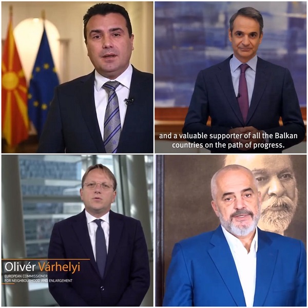 Порака од премиерот Заев на „Thessaloniki Summit 2020“